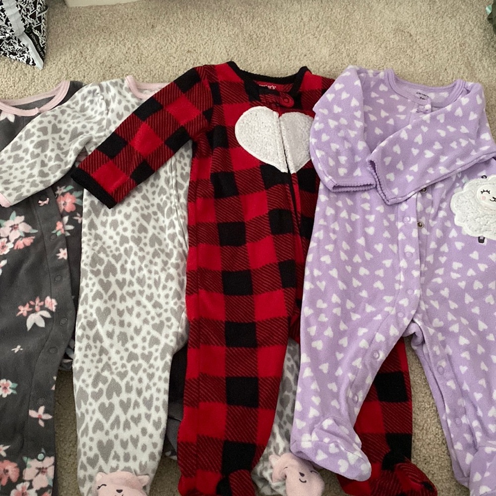 Carter’s fleece footed pajamas bundle